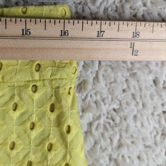 Loft* Women's Multi-Hole Design (Lined) 3 Closed Pocket Belt Loop Shorts~ Size 4 - Picture 6 of 11